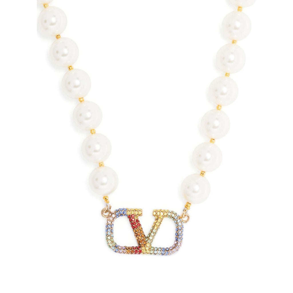 18K Valentino VLogo Signature Necklace