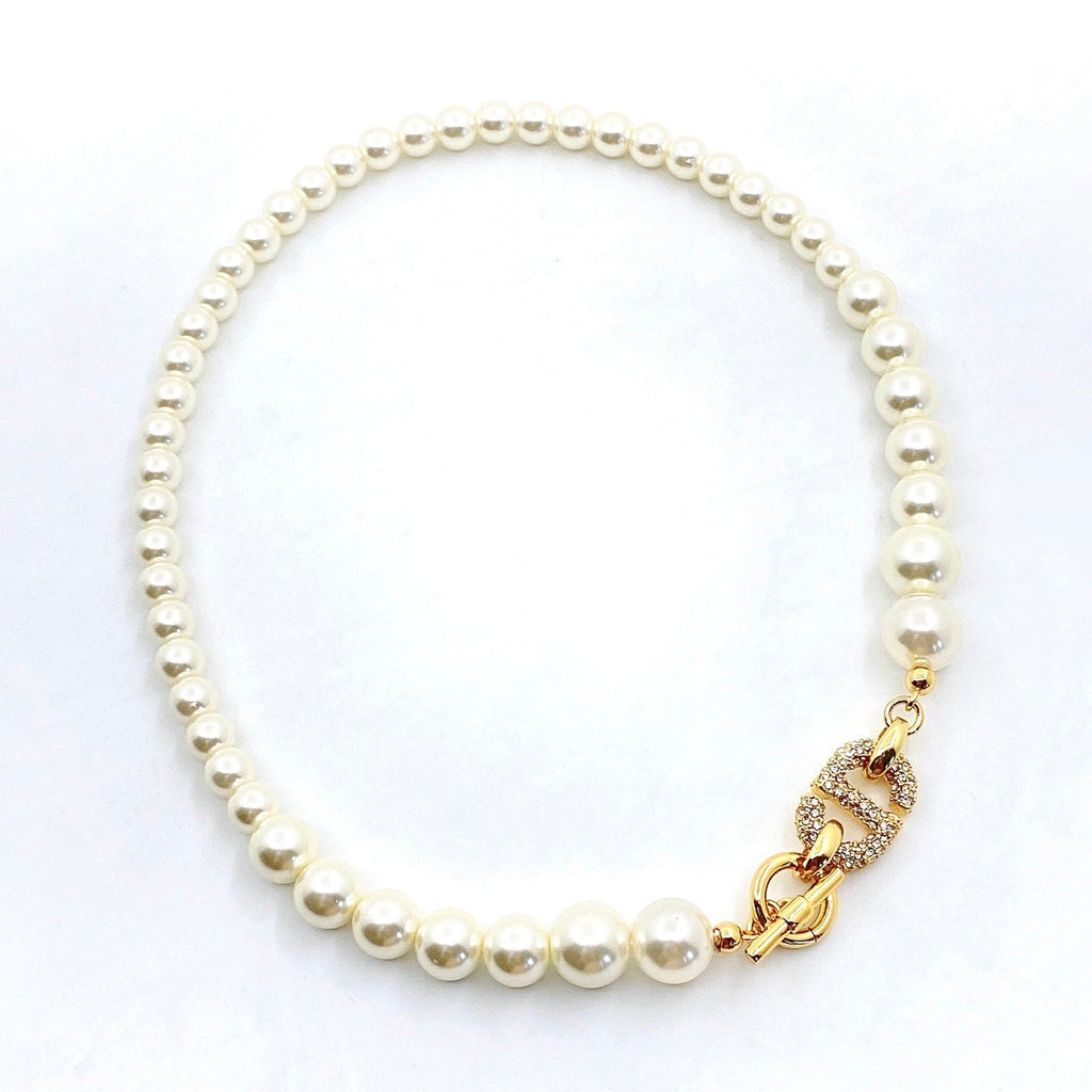 18K Dior Pearl Necklace
