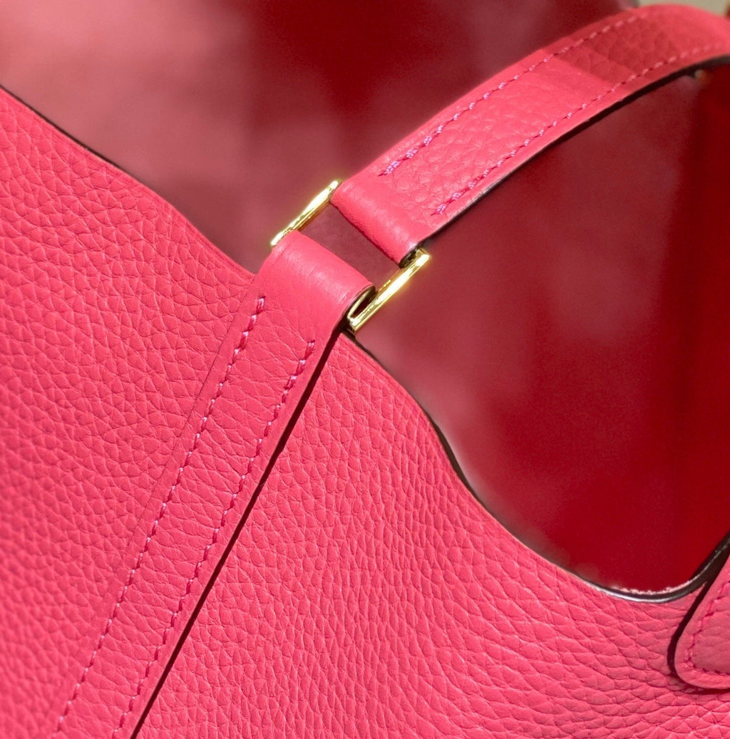 HERMES picotin lock 22 hot pink togo ghw