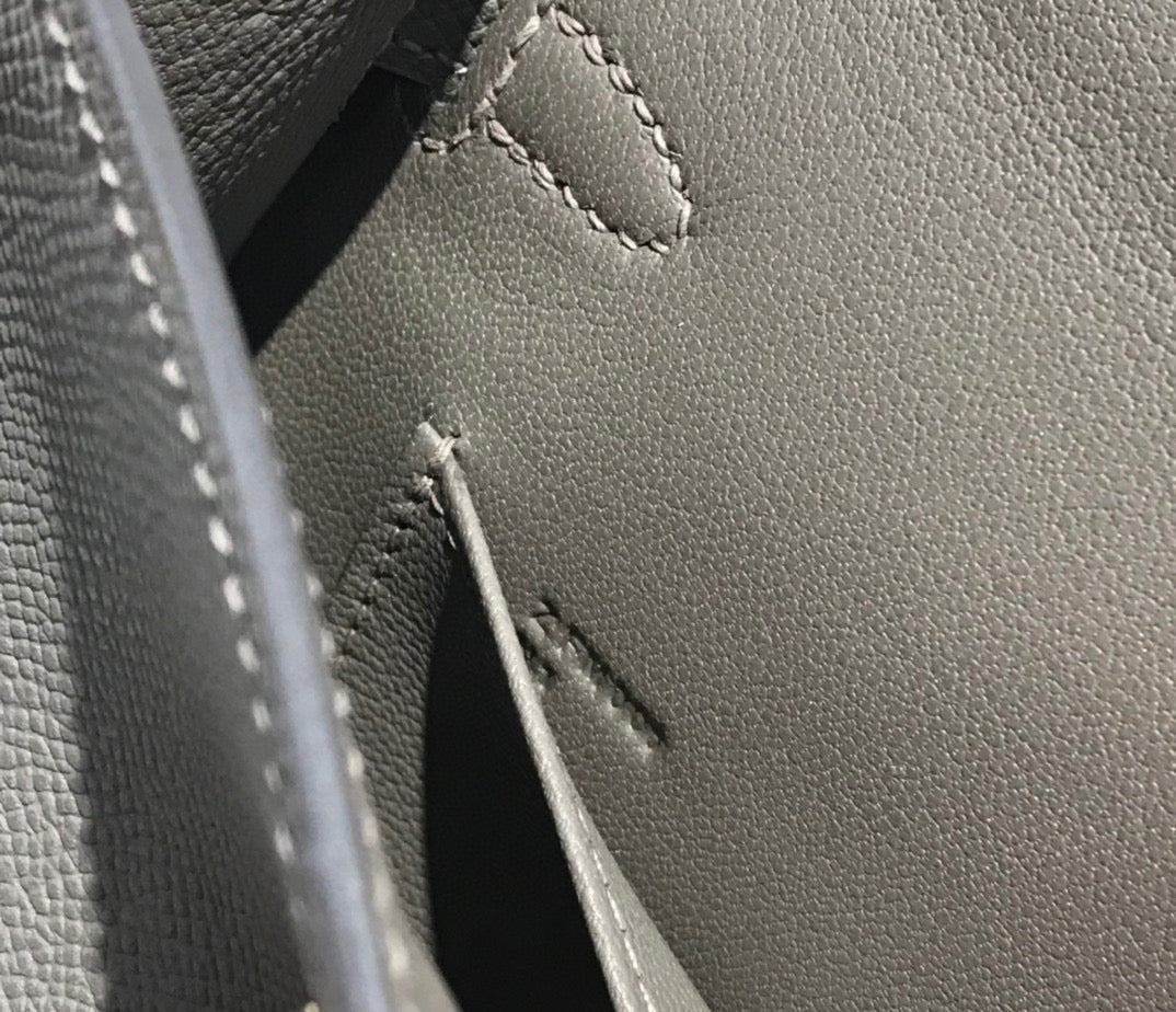 HERMES KELLY MINI 20 DARK GREY EPSOM GOLD HARDWARE