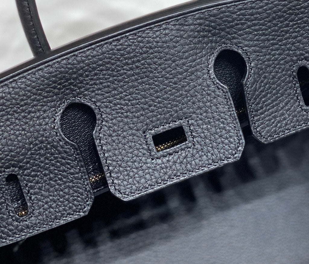 HERMES BIRKIN 30CM IN BLACK TOGO LEATHER GOLD HARDWARE