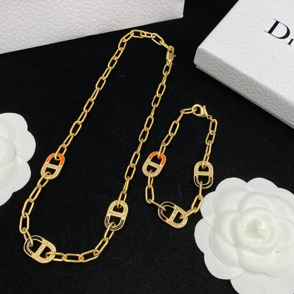 18K Dior Color Necklace