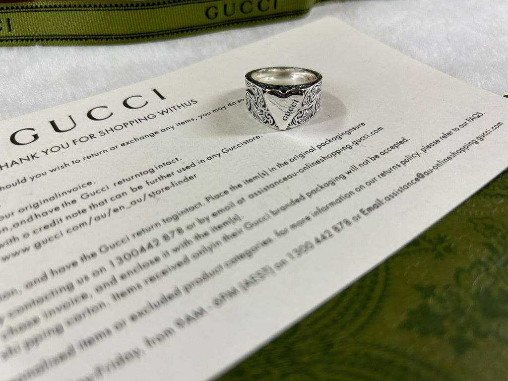 Double Gucci Heart Ring