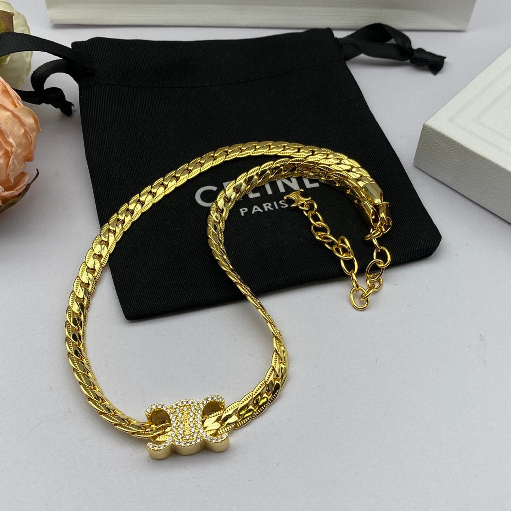 18K Celine Chain Necklace