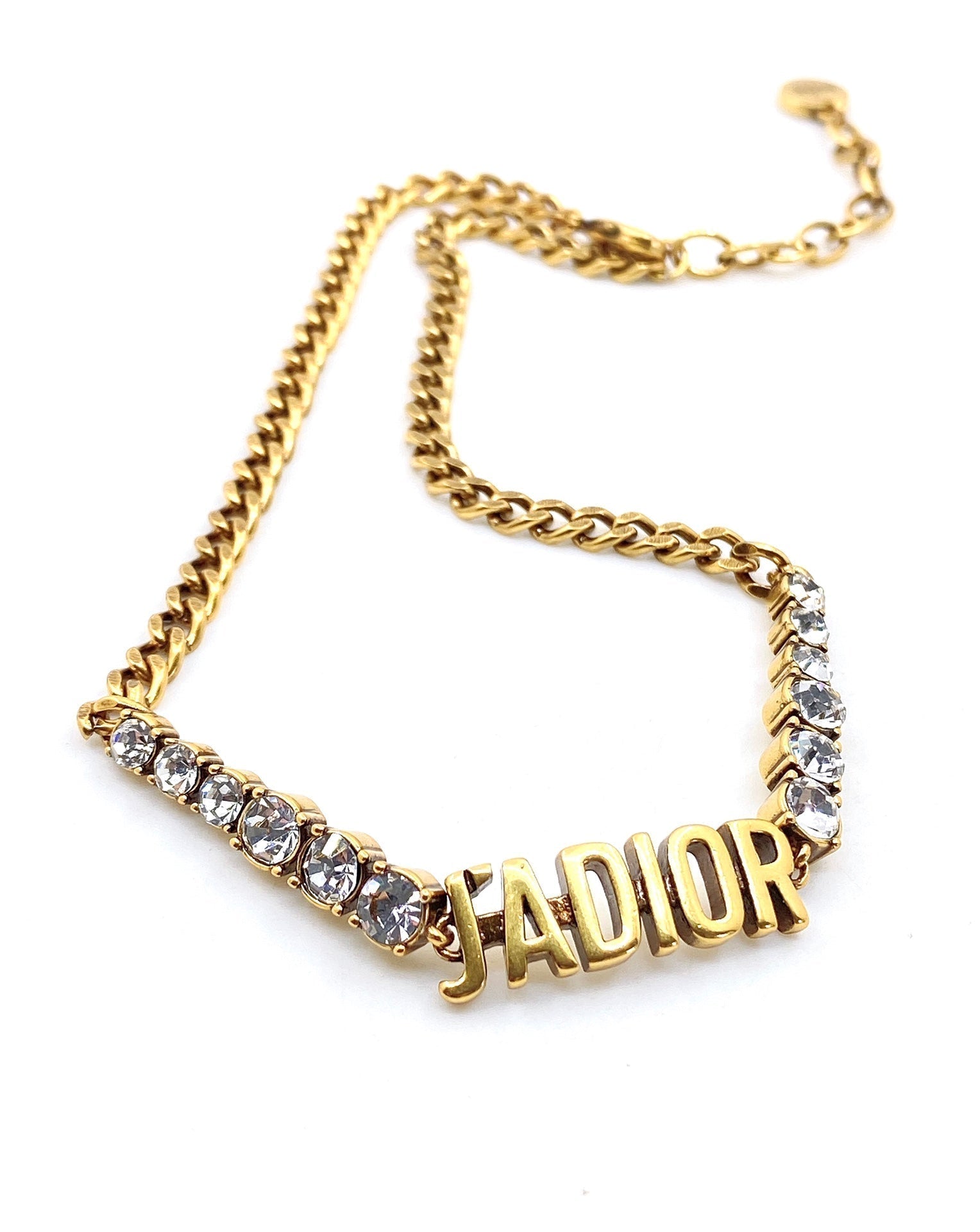 18K Dior J'adior Crystal Choker Necklace