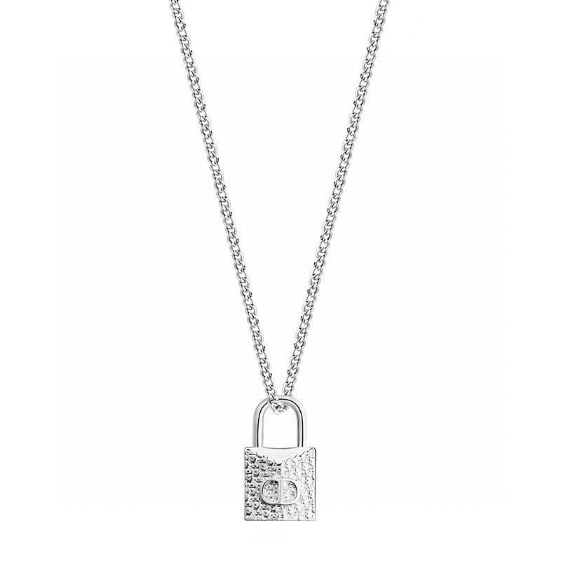 18K Dior Lock Necklace