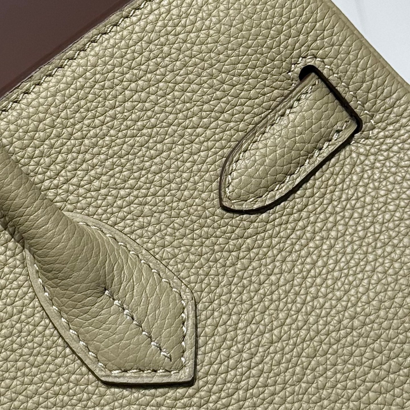 HERMES 25S  BIRKIN 30 IN CROMWELL GRAY CALFSKIN GOLD HARDWARE