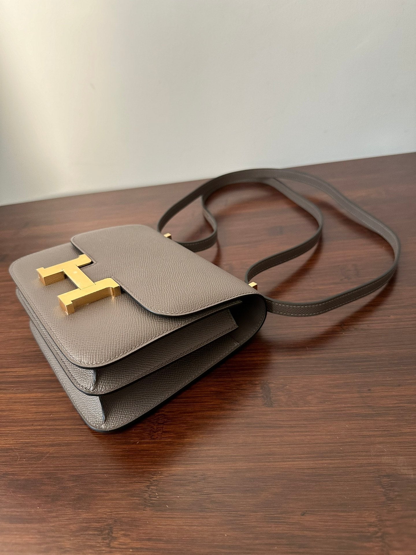 HERMES CONSTANCE 18 ETOUPE EPSOM GOLD HARDWARE