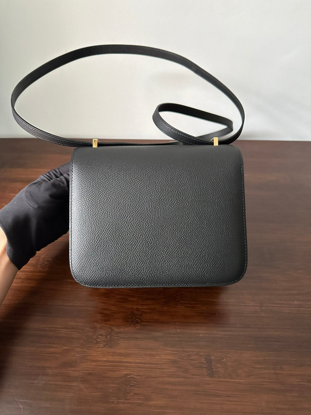 HERMES CONSTANCE 18 BLACK EPSOM GOLD HARDWARE